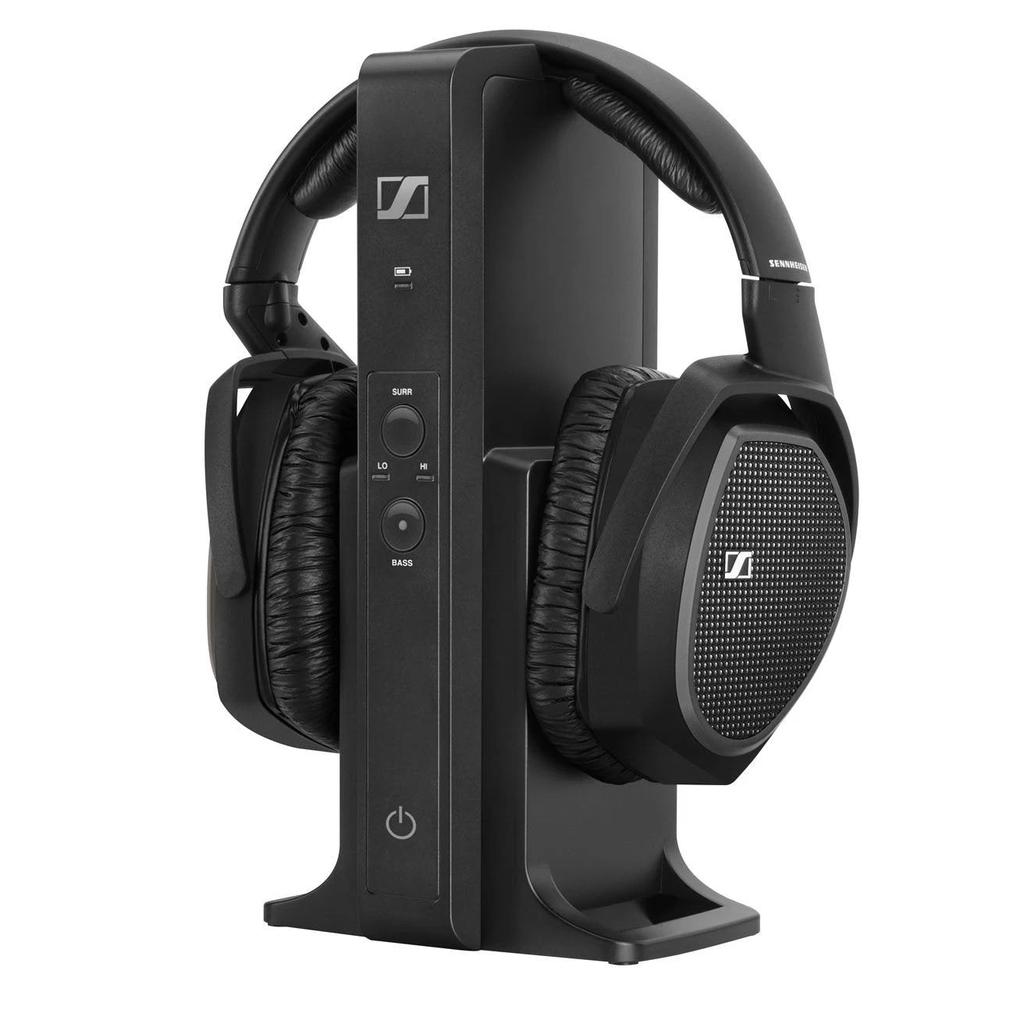 Sennheiser RS 175 Noise cancelling Gaming Headphone Bluetooth with microphone - Black Reconditionné - Sennheiser refurbished available on Backmarket