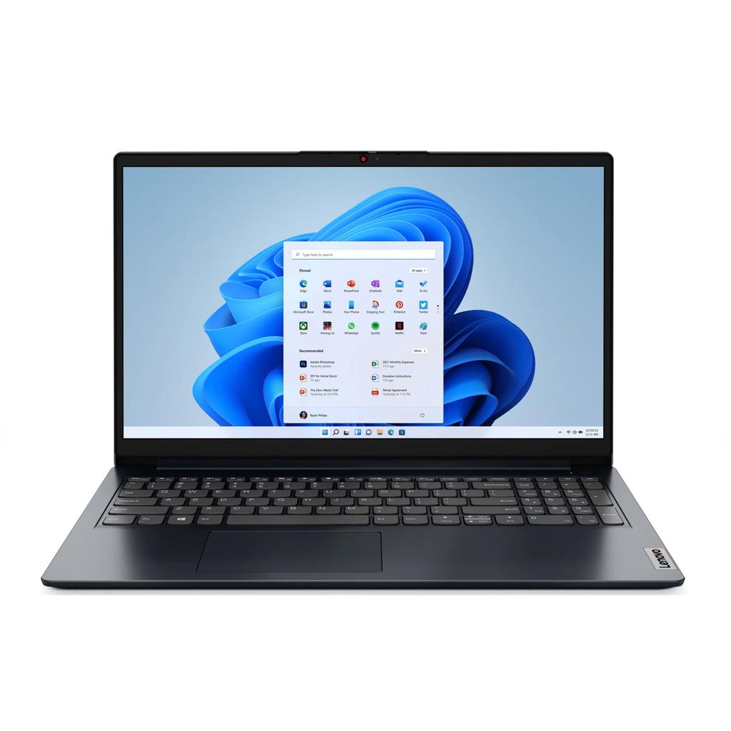 Lenovo IdeaPad 1 15AMN7 15-inch (2023) - Ryzen 3 - 7000 Series (U) - 8 GB - SSD 256 GB Refurbished - Lenovo refurbished available on Backmarket