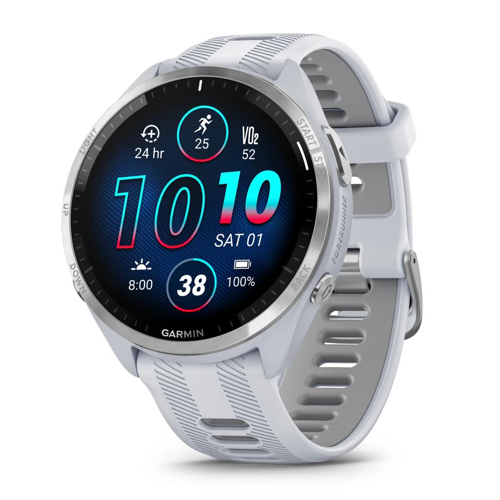 Garmin Forerunner 965 Bluetooth 47 mm - Silver Refurbished - Garmin refurbished available on Backmarket