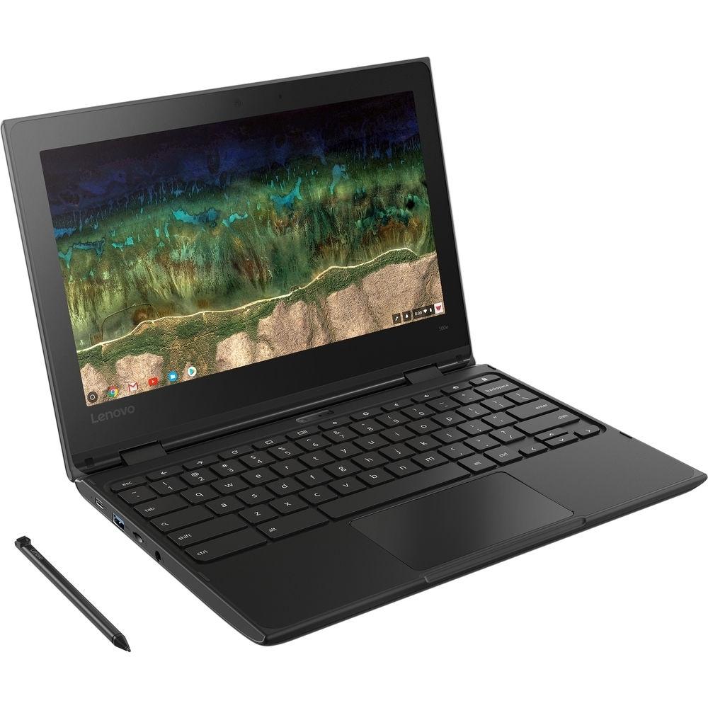 Lenovo Chromebook 11 500e Gen 2 Celeron N3450U 1.1 GHz 32 GB eMMC - 4 GB Refurbished - Lenovo refurbished available on Backmarket