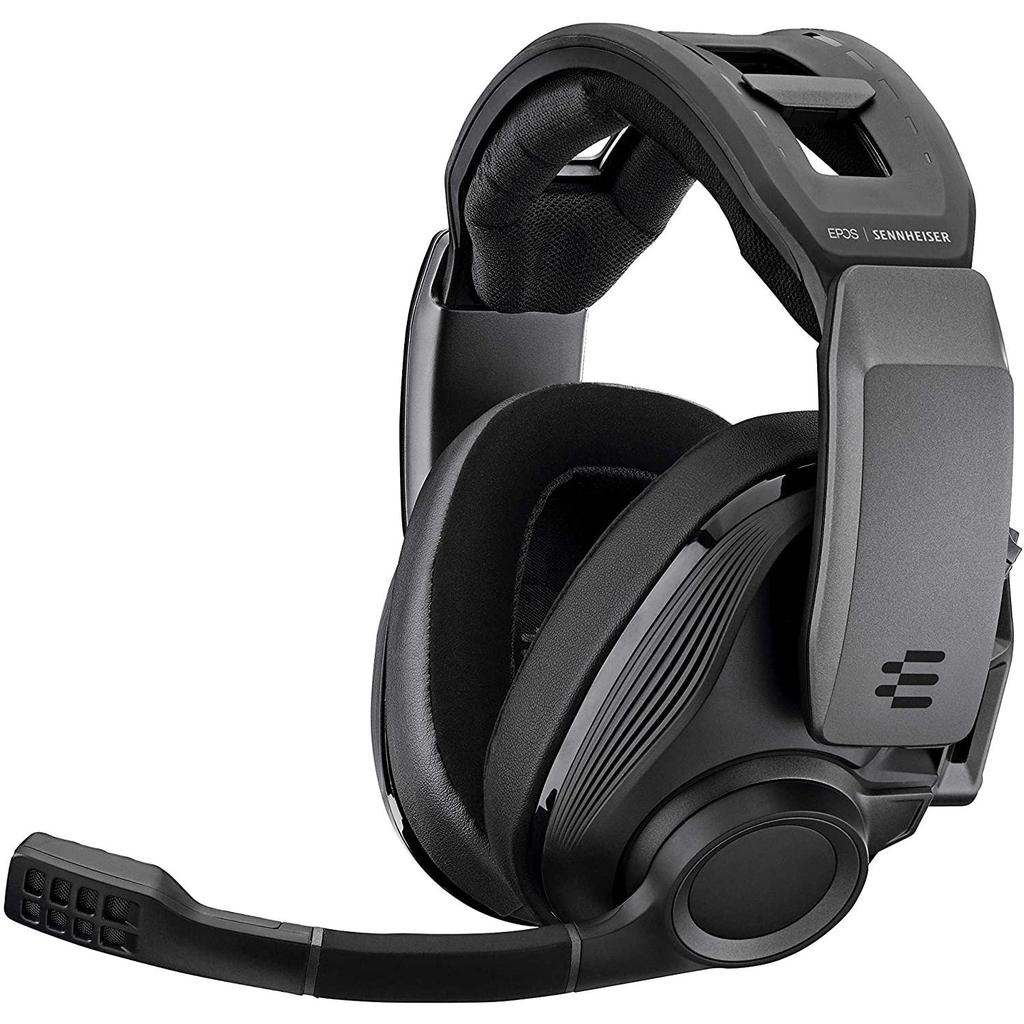Epos GSP 670 Noise cancelling Gaming Headphone Bluetooth with microphone - Black Refurbished - Epos est une marque connue, mais il est possible qu'il refurbished available on Backmarket