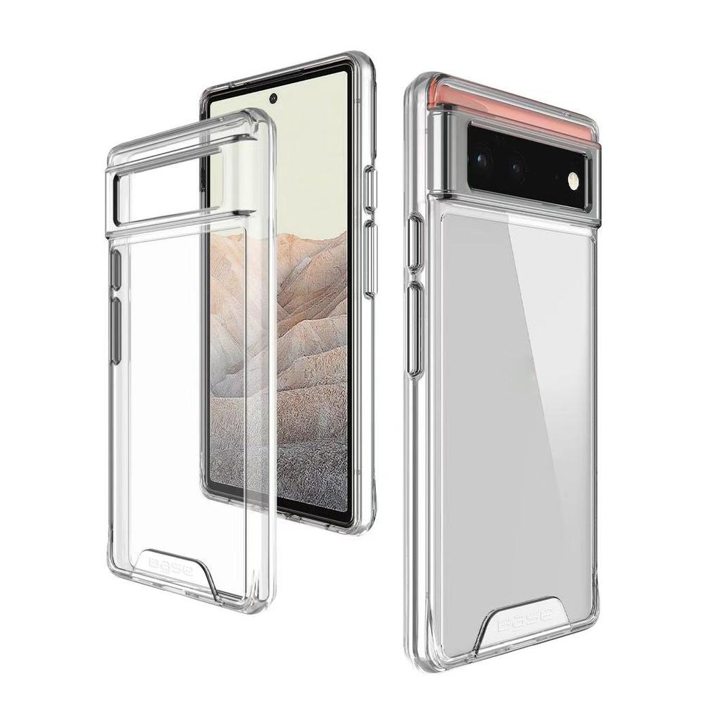 Google Pixel 6a case - Plastic - Clear Refurbished - N/A (I could not find a well-known brand with this name refurbished available on Backmarket