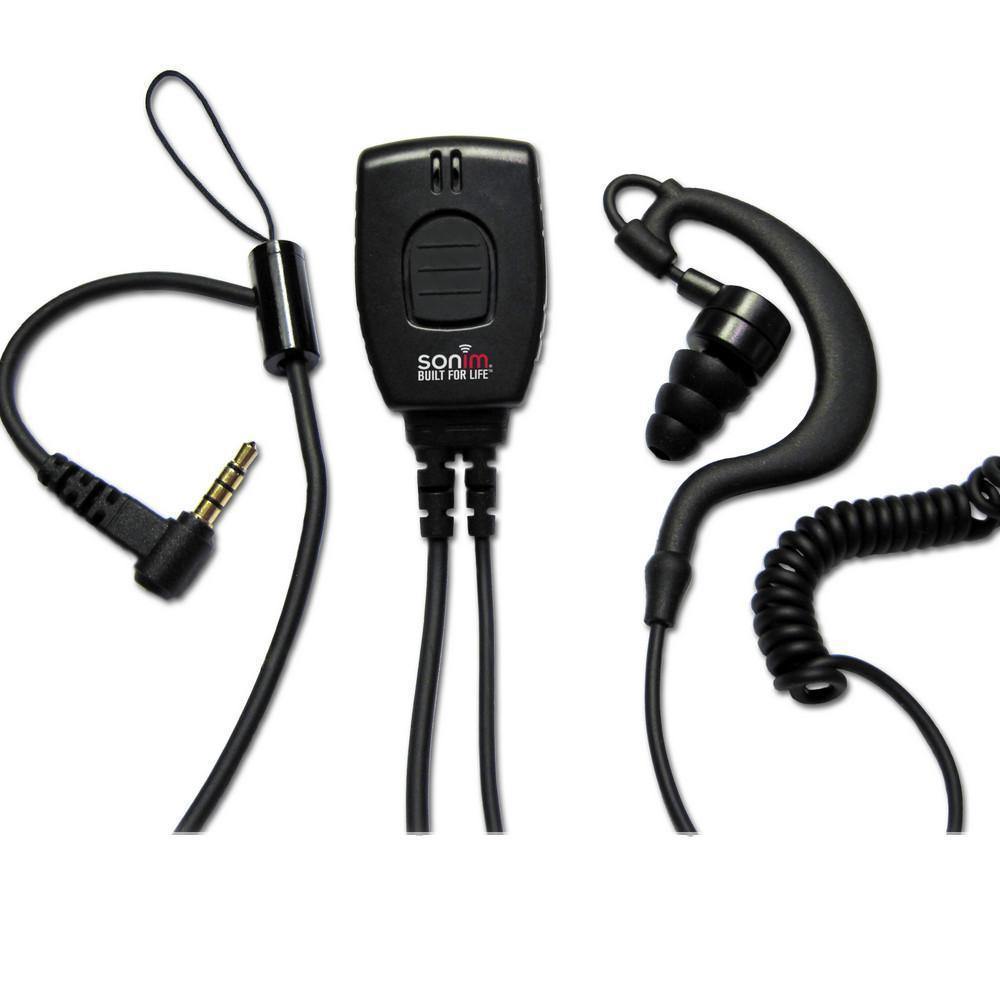 Sonim Rugged PTT Wired Headset Earbud Earphones - Black Reconditionné - Sonim refurbished available on Backmarket