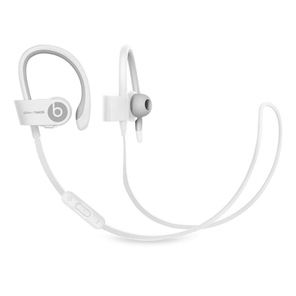 Beats By Dr. Dre Powerbeats2 Headphone Bluetooth with microphone - White Reconditionné - Beats by Dr. Dre refurbished available on Backmarket