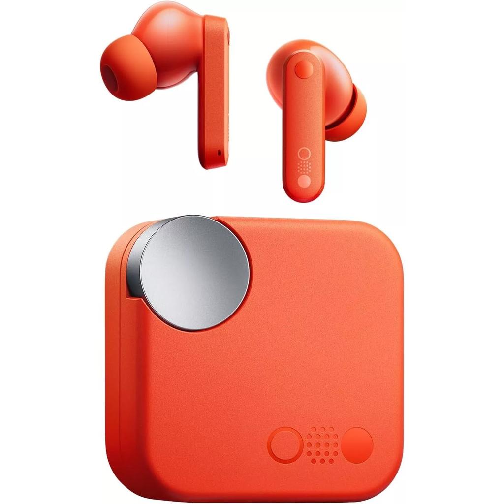 Cmf Buds Earbud Noise-Cancelling Bluetooth Earphones - Orange Refurbished - N/A (There are multiple brands with the initials CMF, without refurbished available on Backmarket