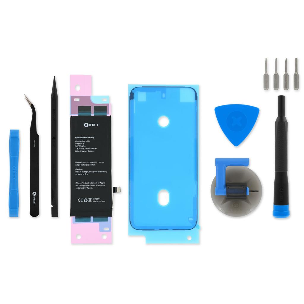 iFixit iPhone 8 Fix kit Battery Reconditionné - iFixit refurbished available on Backmarket