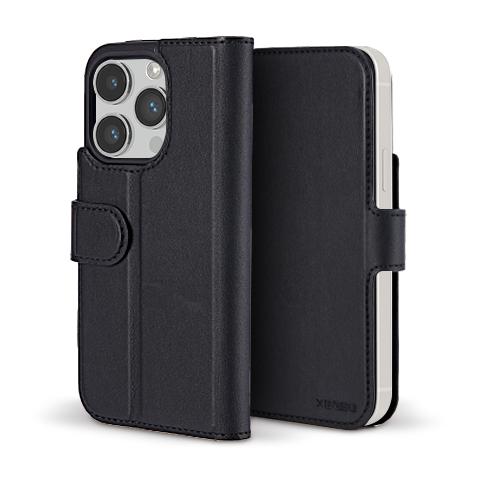 iPhone 15 Pro Max case - Leather - Black Refurbished - N/A (ou "Xbase" si cela fait référence refurbished available on Backmarket
