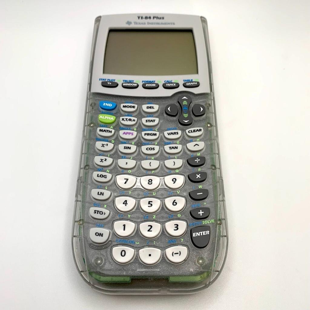 Buy Texas Instruments TI-84 Plus Silver Edition Calculator - Transparent Calculator Refurbished - $64.99 Texas Instruments TI-84 Plus Silver Edition Calculator - Transparent Calculator Refurbished - Texas Instruments refurbished available on Backmarket