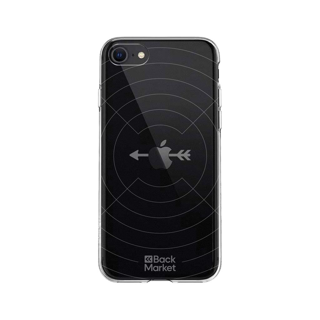 Back Market Case SE 2020/2022 and protective screen - GRS 4.0 Recycled plastic - Transparent Refurbished - Back Market refurbished available on Backmarket