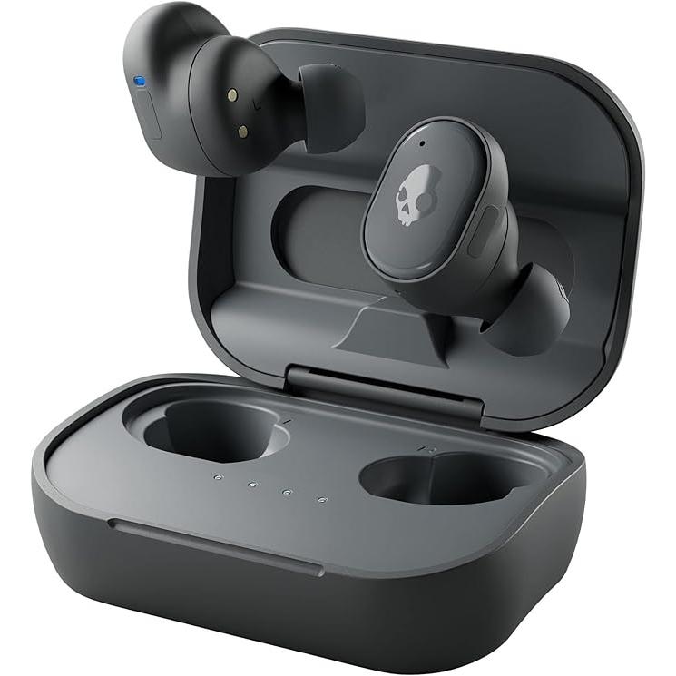 Skullcandy Grind Earbud Noise-Cancelling Bluetooth Earphones - Black Refurbished - Skullcandy refurbished available on Backmarket