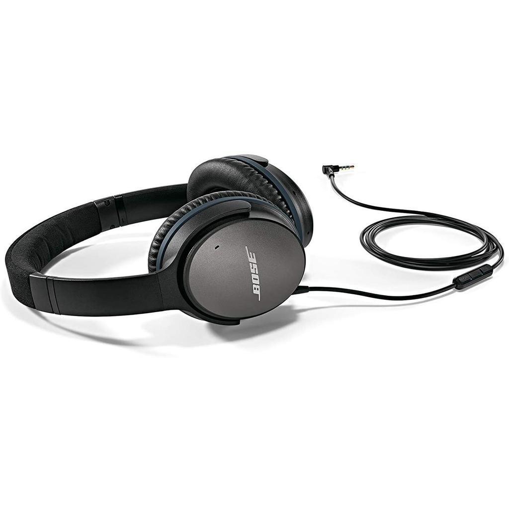 Bose QuietComfort 25 Noise cancelling Headphone with microphone - Black/Gray Refurbished - Bose refurbished available on Backmarket