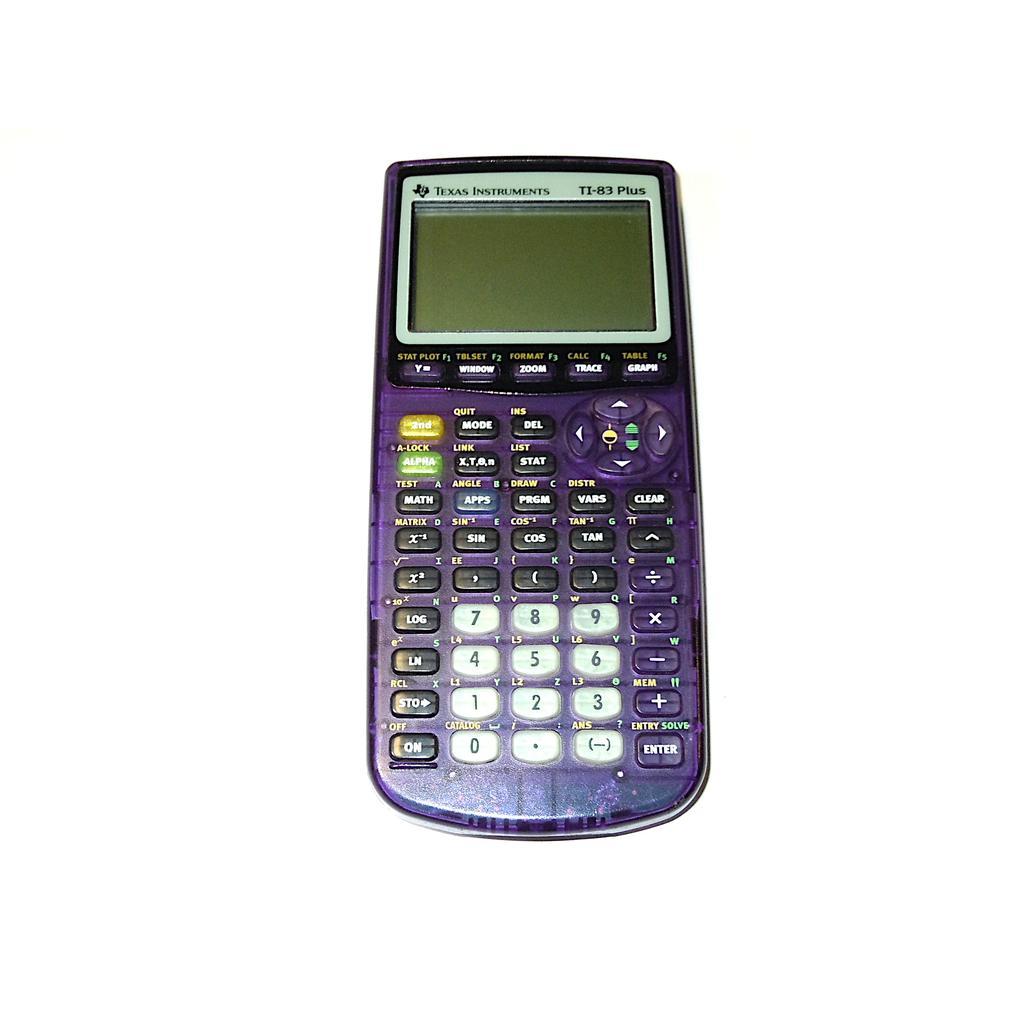 Texas Instruments TI-83 Plus Calculator Refurbished - Texas Instruments refurbished available on Backmarket