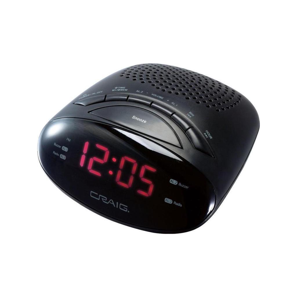 Buy Craig Electronics CR45329B Radio alarm Refurbished - $99.00 Craig Electronics CR45329B Radio alarm Refurbished - Craig Electronics refurbished available on Backmarket