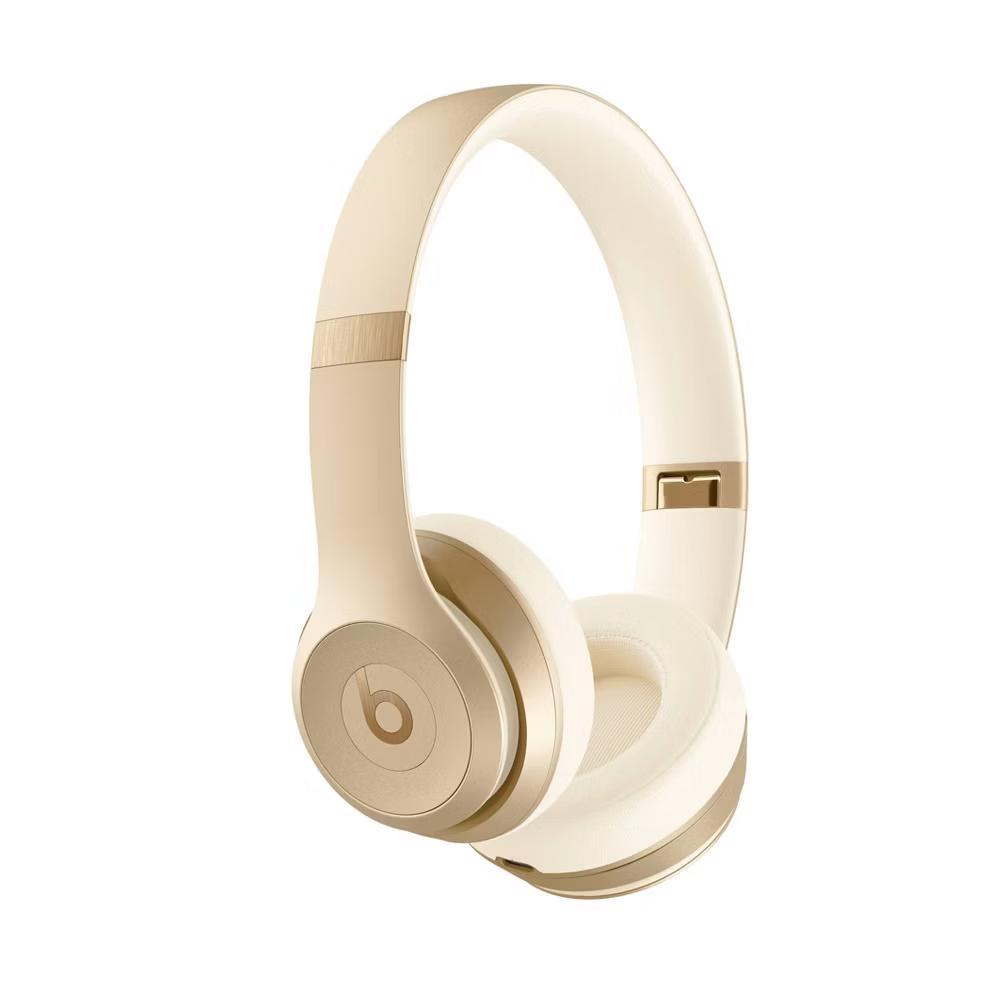 Beats By Dr. Dre Beats Solo 4 Headphone Bluetooth with microphone - Gold Refurbished - Beats by Dr. Dre refurbished available on Backmarket