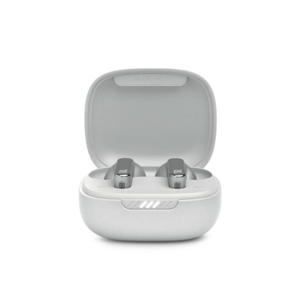 JBL Pro 2 Earbud Noise-Cancelling Bluetooth Earphones - White Refurbished - JBL refurbished available on Backmarket