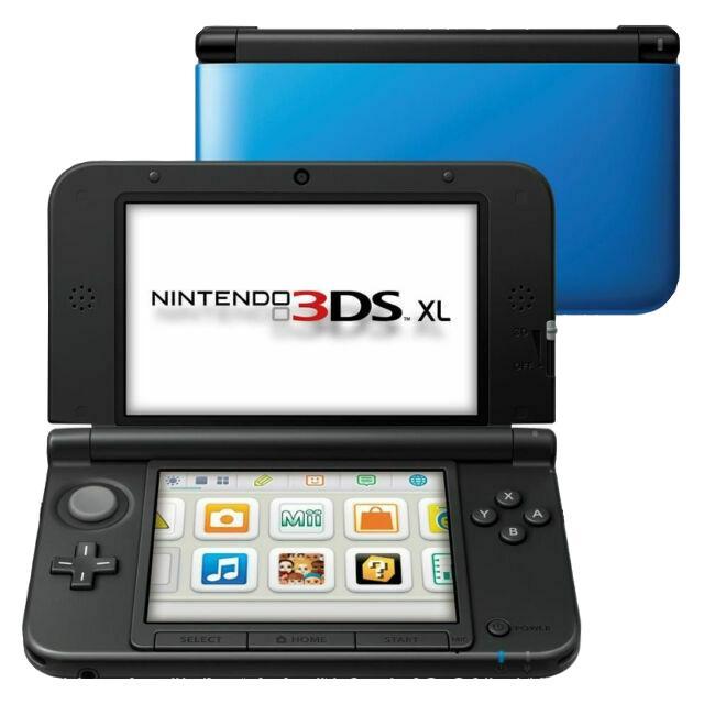 Nintendo 3DS XL - Black/Blue Refurbished - Nintendo refurbished available on Backmarket