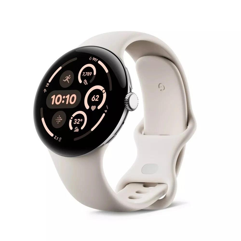 Google Pixel Watch 3 Bluetooth 41 mm - Silver Reconditionné - Google refurbished available on Backmarket