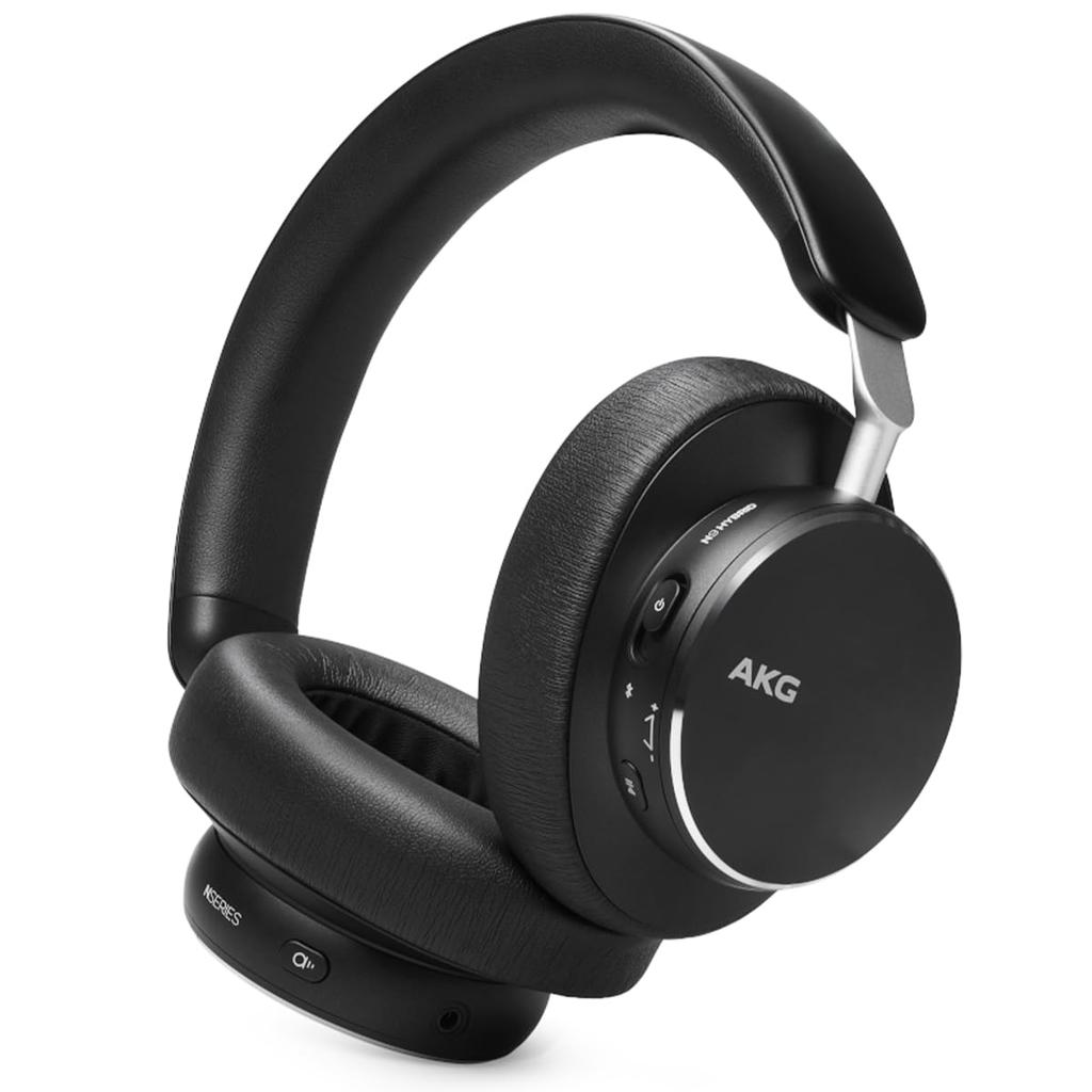 AKG N9 Noise cancelling Gaming Headphone Bluetooth with microphone - Black Reconditionné - AKG Acoustics refurbished available on Backmarket