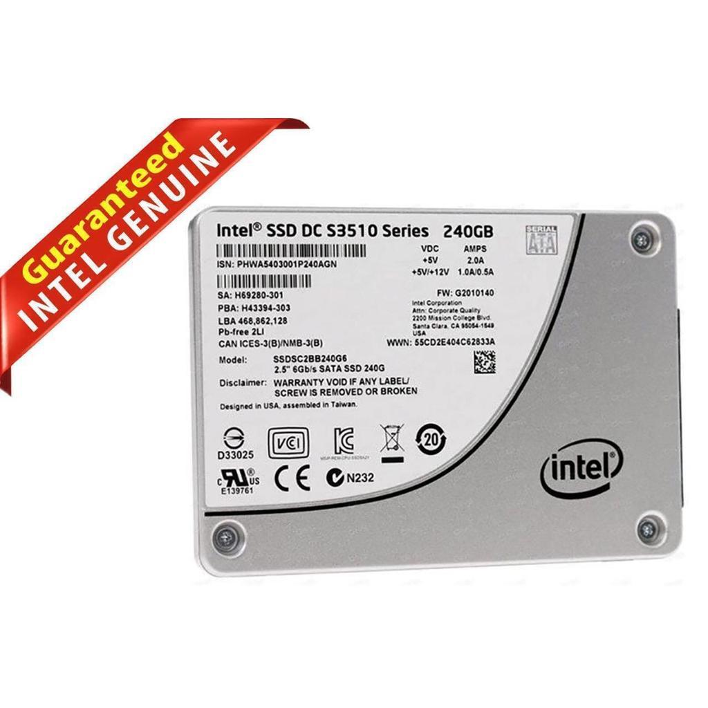 Buy Intel DC S3510 Series SSDSC2BB240G6 240GB 2.5"" 6Gb/s SATA III SSD 8GDR0 Refurbished - $135.40 Intel DC S3510 Series SSDSC2BB240G6 240GB 2.5"" 6Gb/s SATA III SSD 8GDR0 Refurbished - Intel refurbished available on Backmarket