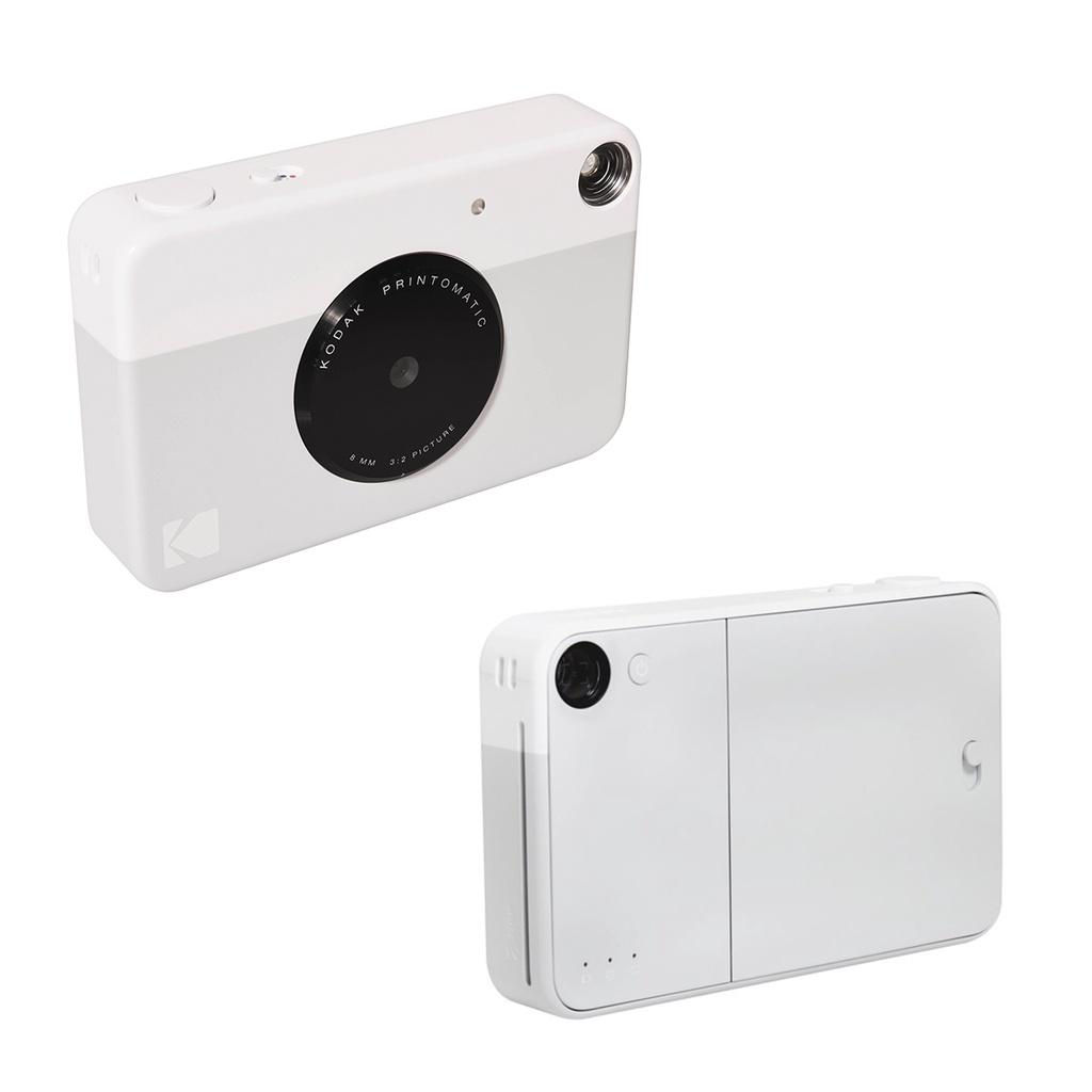 Kodak Printomatic Instant Print Camera - Prints on Zink 2x3"" Photo Paper - Grey Refurbished - Kodak refurbished available on Backmarket