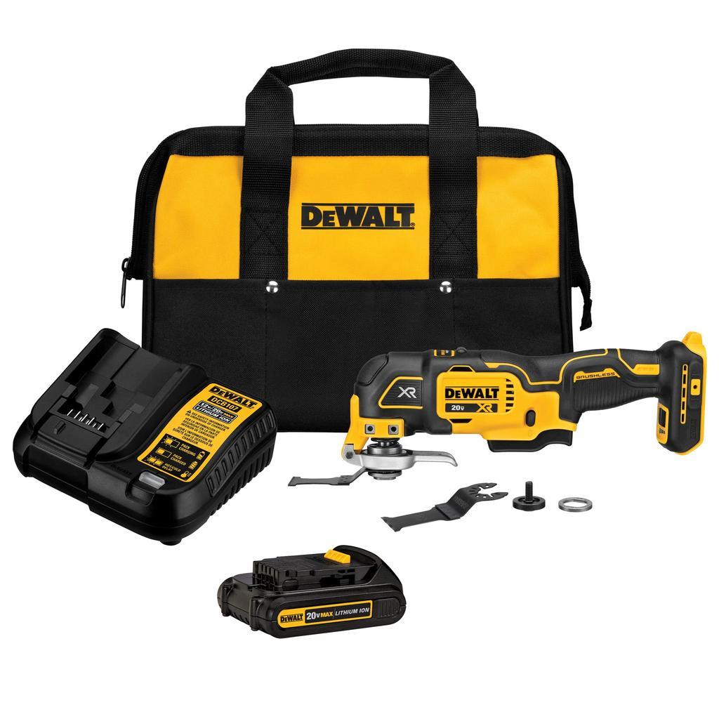 Dewalt Dcs356c1 20v Max Xr Oscillating Tool Kit 3-speed With Battery Refurbished - DeWalt refurbished available on Backmarket