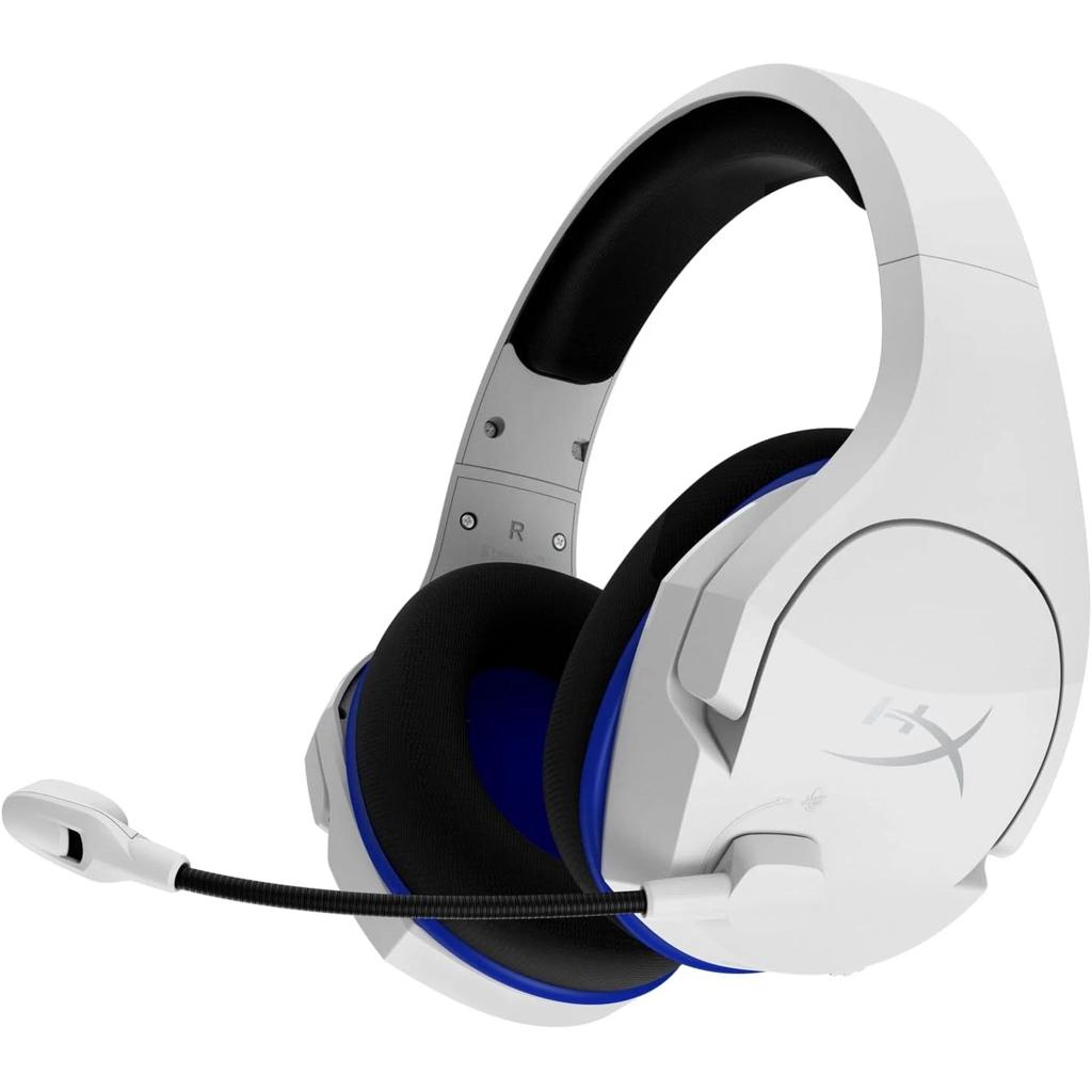 Hyperx HHSS1C-KB-WT/G Noise cancelling Gaming Headphone with microphone - White Reconditionné - HyperX refurbished available on Backmarket