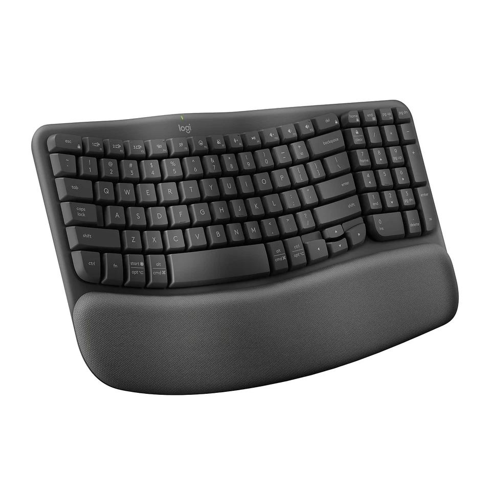 Buy Logitech Keyboard QWERTY Wireless Ergo Series Wave Refurbished - $130.00 Logitech Keyboard QWERTY Wireless Ergo Series Wave Refurbished - Logitech refurbished available on Backmarket