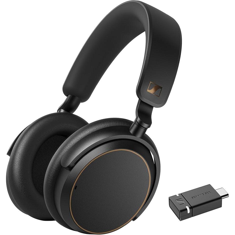 Sennheiser Accentum SE Noise cancelling Headphone Bluetooth with microphone - Black Reconditionné - Sennheiser refurbished available on Backmarket