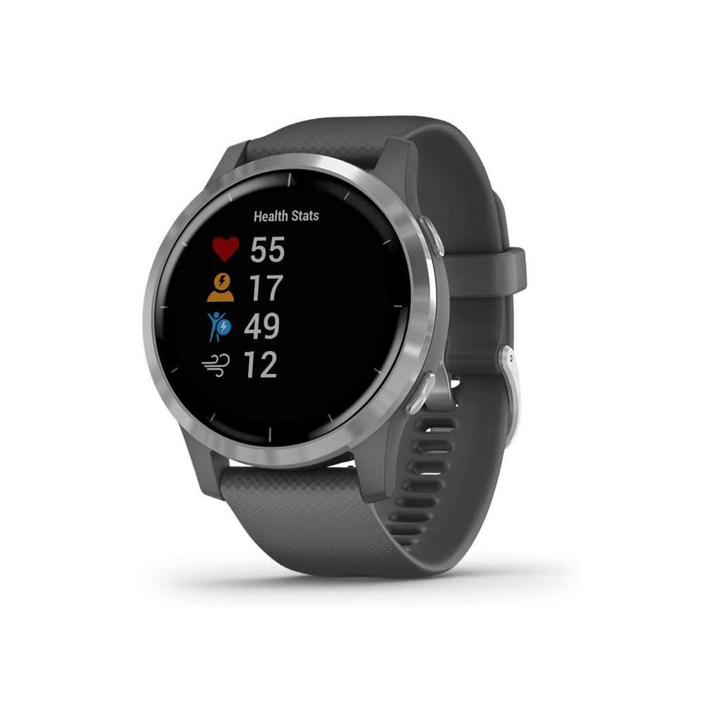 Garmin Vivoactive 4 Bluetooth 45 mm - Silver/Gray Refurbished - Garmin refurbished available on Backmarket