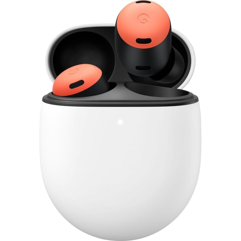 Google Pixel Buds Pr Earbud Bluetooth Earphones - Coral/White Reconditionné - Google refurbished available on Backmarket