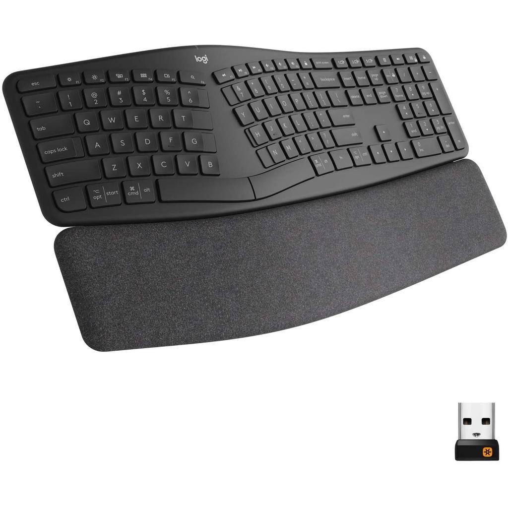 Logitech Keyboard QWERTY K860 ERGO Refurbished - Logitech refurbished available on Backmarket
