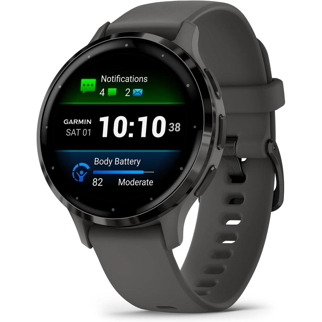 Garmin Venu 3S Bluetooth 41 mm - Black Refurbished - Garmin refurbished available on Backmarket