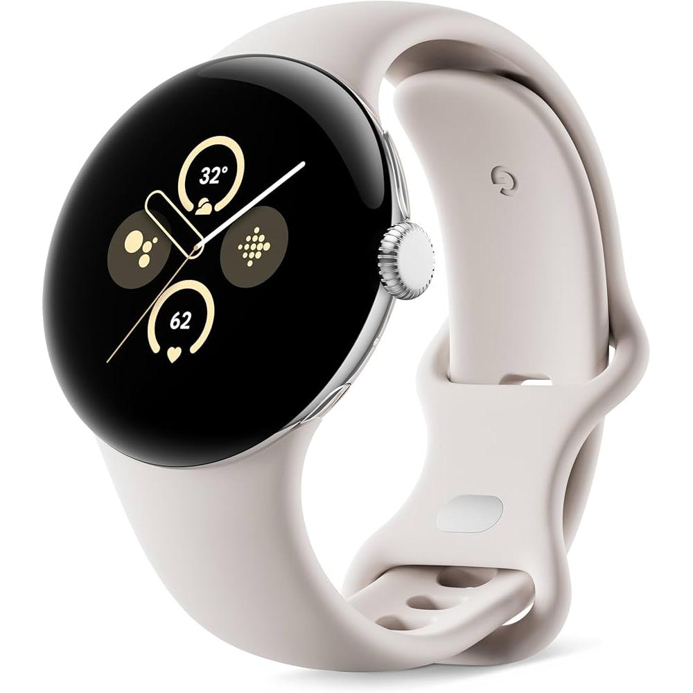 Google Pixel Watch 2 Bluetooth 41 mm - Silver Refurbished - Google refurbished available on Backmarket