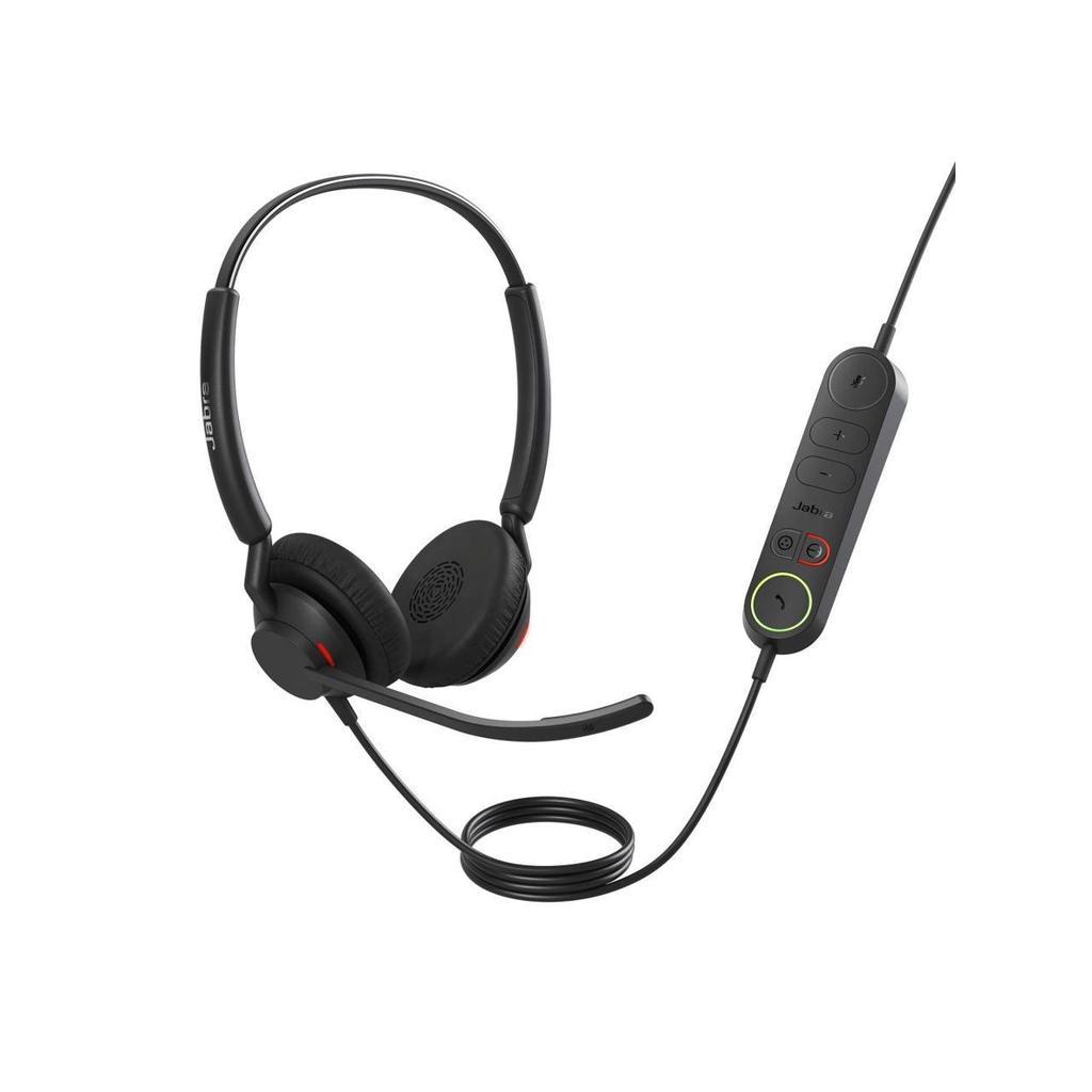 Jabra Engage 40 Headphone with microphone - Black Refurbished - Jabra refurbished available on Backmarket