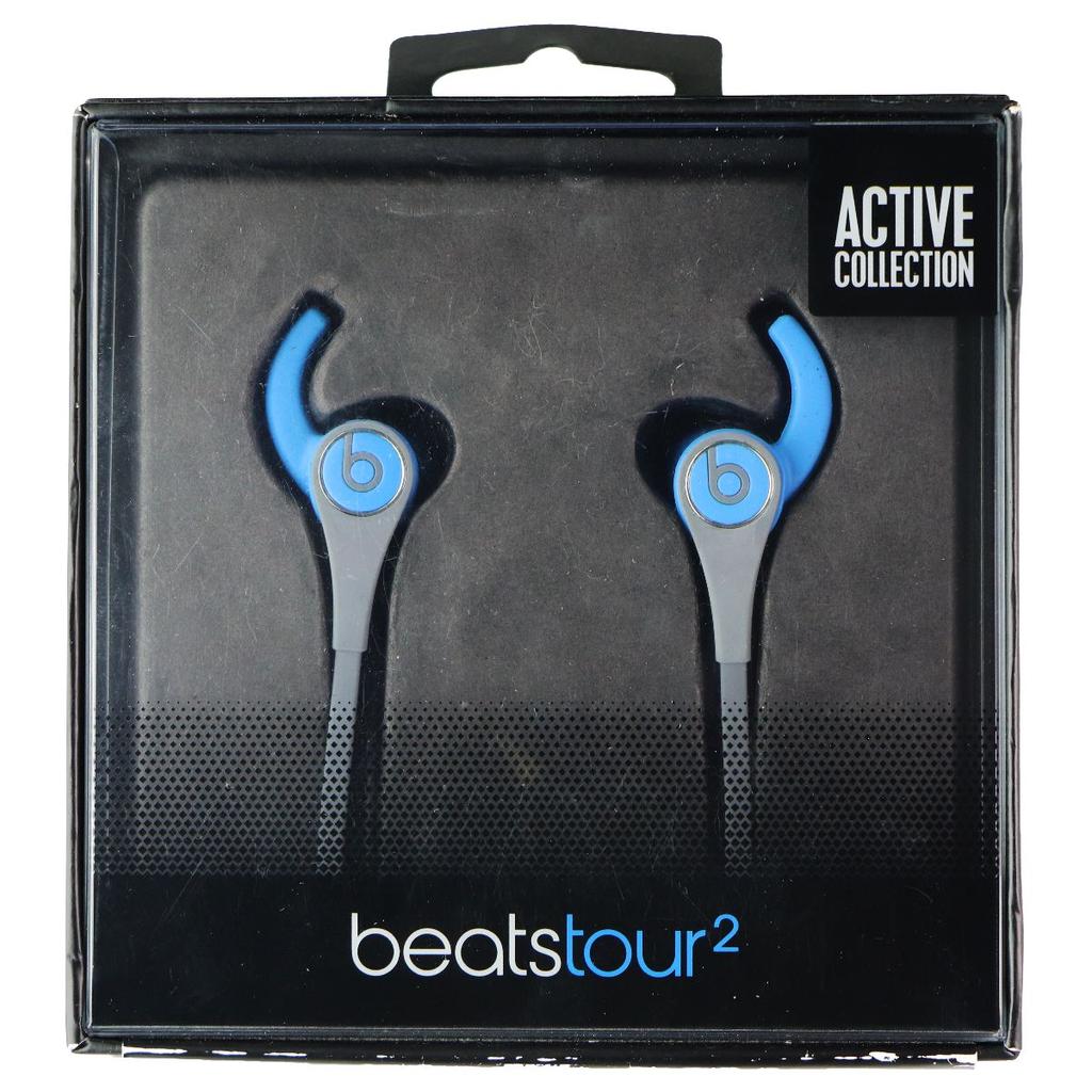 Beats Tour2 Earbud Bluetooth Earphones - Blue Refurbished - Beats by Dre refurbished available on Backmarket