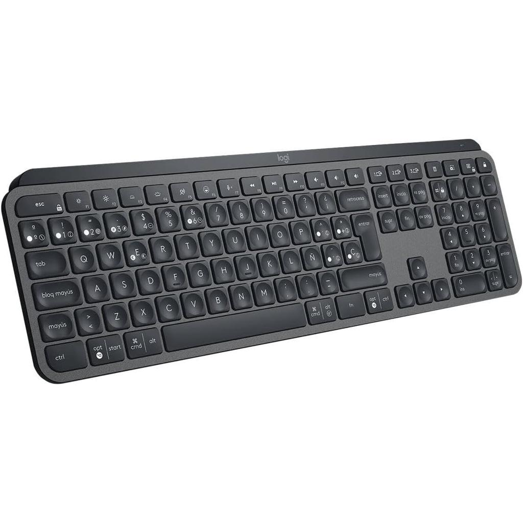 Logitech Keyboard QWERTY Wireless MX Keys Combo for Business Refurbished - Logitech refurbished available on Backmarket