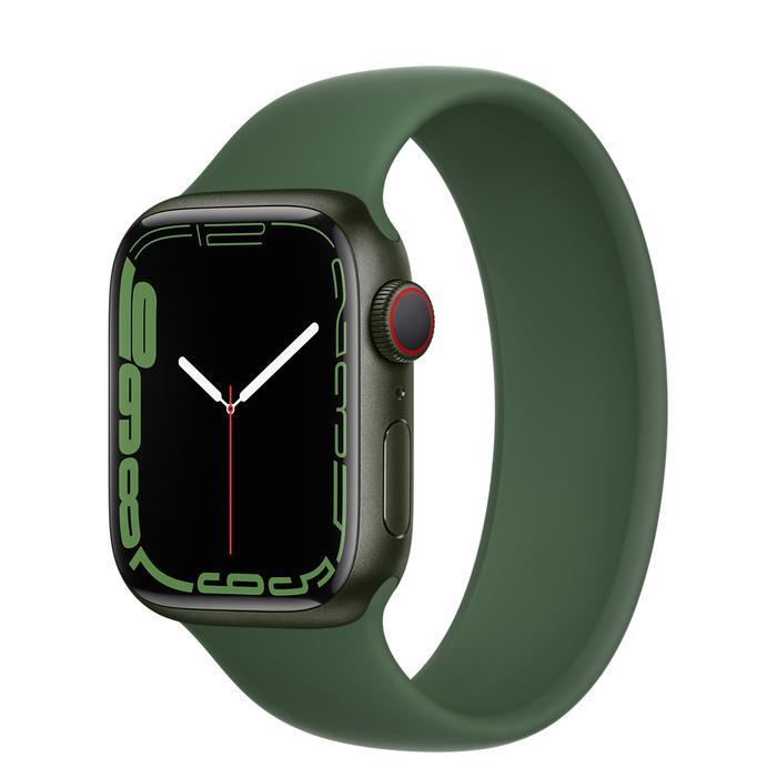 Apple Watch Series 7 (2021) GPS + Cellular 41 mm - Aluminium Green - Solo loop Green Refurbished - Apple refurbished available on Backmarket