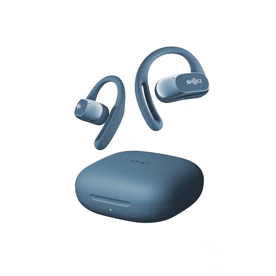Shokz OpenFit Air Earbud Bluetooth Earphones - Blue Refurbished - Shokz (also known as AfterShokz) refurbished available on Backmarket