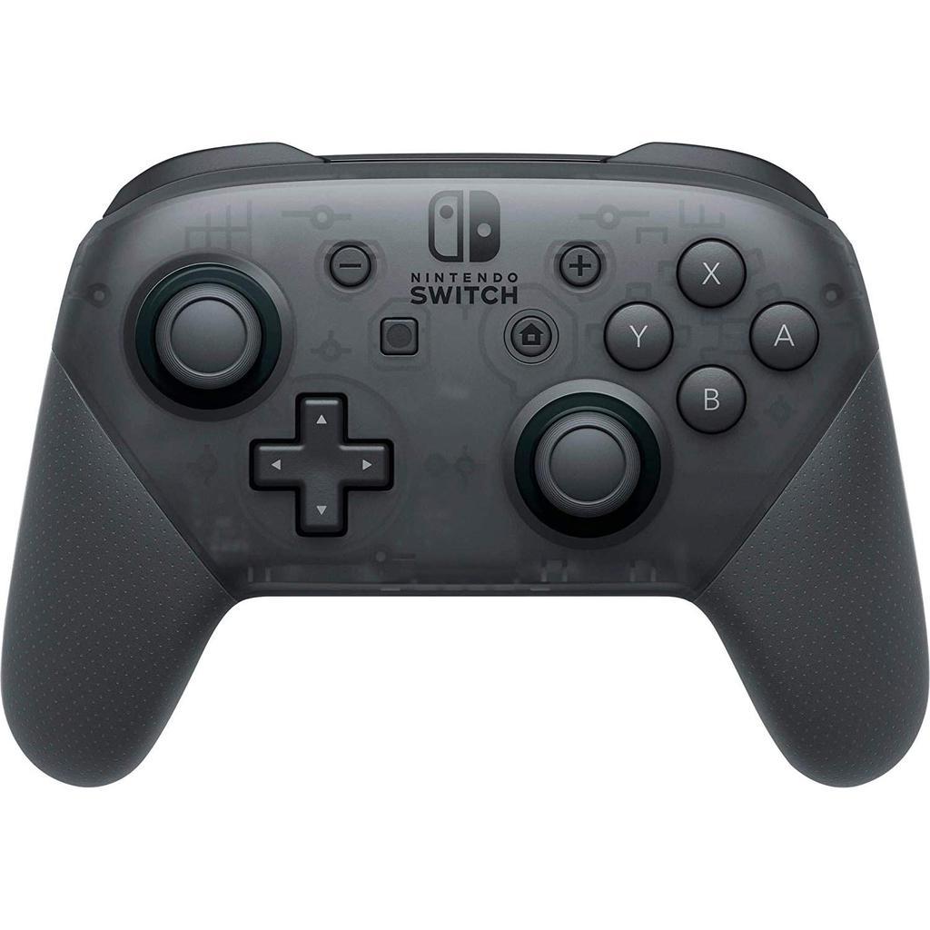 Nintendo Switch Pro Controller with Super Mario Odyssey Game