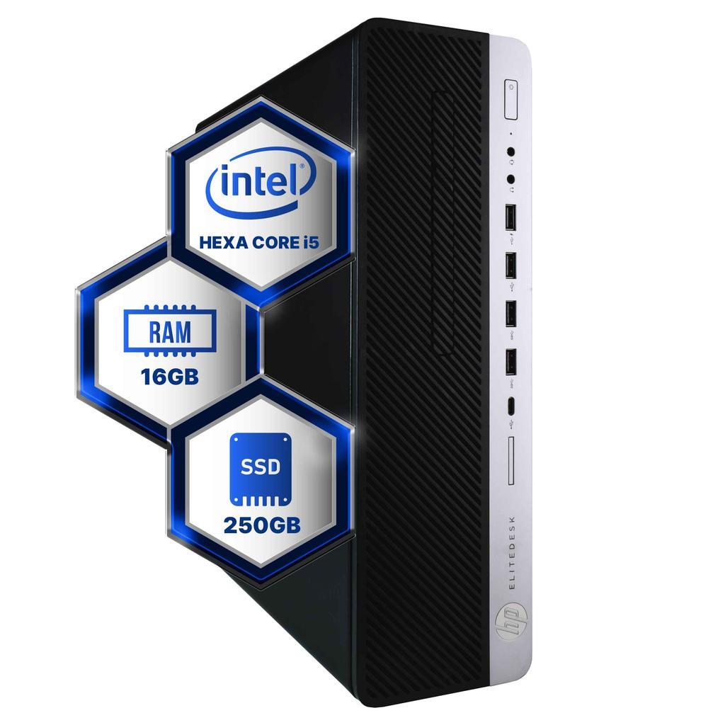 HP 800 G4 Core i5 3 GHz - SSD 256 GB RAM 16GB Refurbished - Hewlett-Packard (ou HP en abrégé) refurbished available on Backmarket