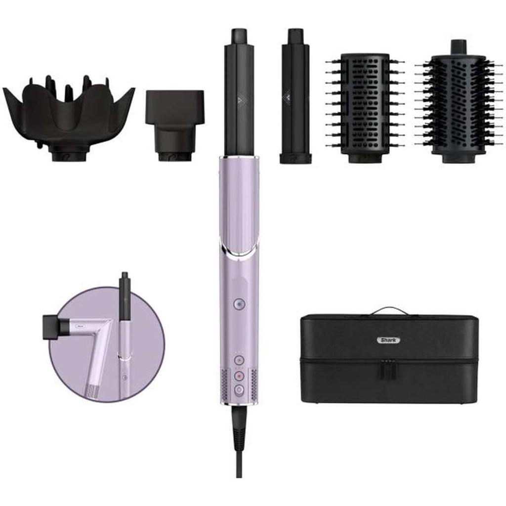 Shark FlexStyle Air Styling & Drying System - Purple Hair straightener Refurbished - Shark refurbished available on Backmarket