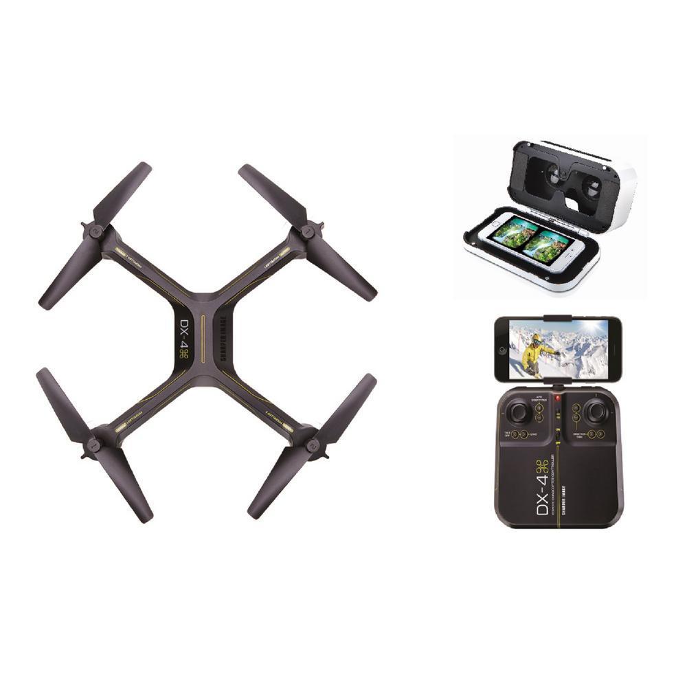 Drone Sharper Image DX-2 Stunt Drone 6.0000 min Refurbished - View 3 - The Sharper Image