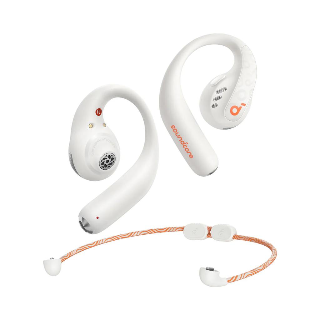 Anker AeroFit Pro Earbud Noise-Cancelling Bluetooth Earphones - White Refurbished - Anker refurbished available on Backmarket