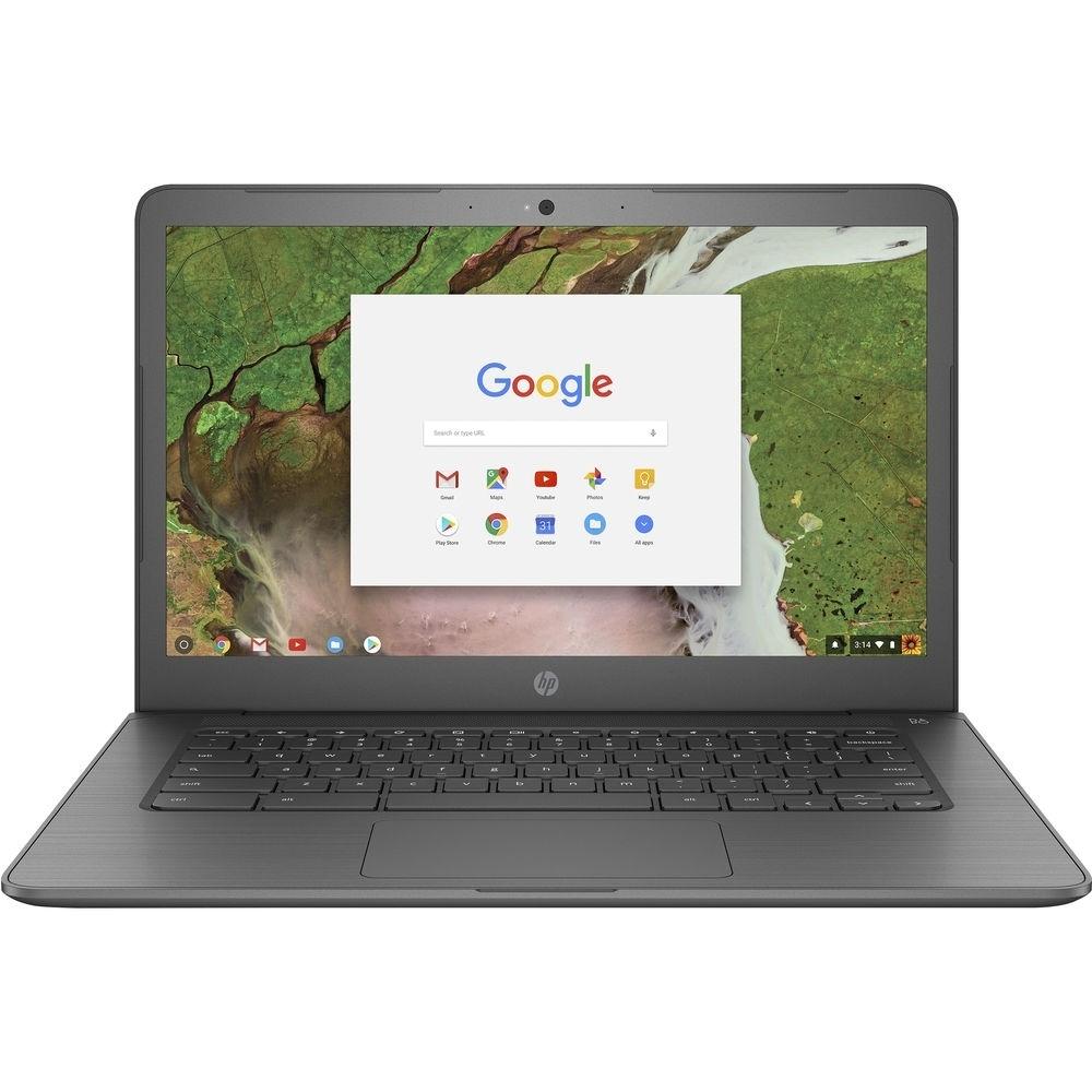 HP Chromebook 14 G5 Celeron N3350 1.1 GHz 32 GB eMMC - 8 GB Reconditionné - Hewlett-Packard (ou HP en abrégé) refurbished available on Backmarket