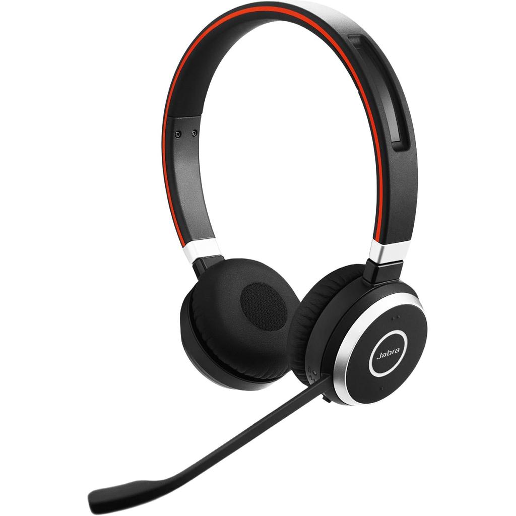 Jabra Evolve 65 UC Noise cancelling Headphone Bluetooth with microphone - Black Reconditionné - Jabra refurbished available on Backmarket