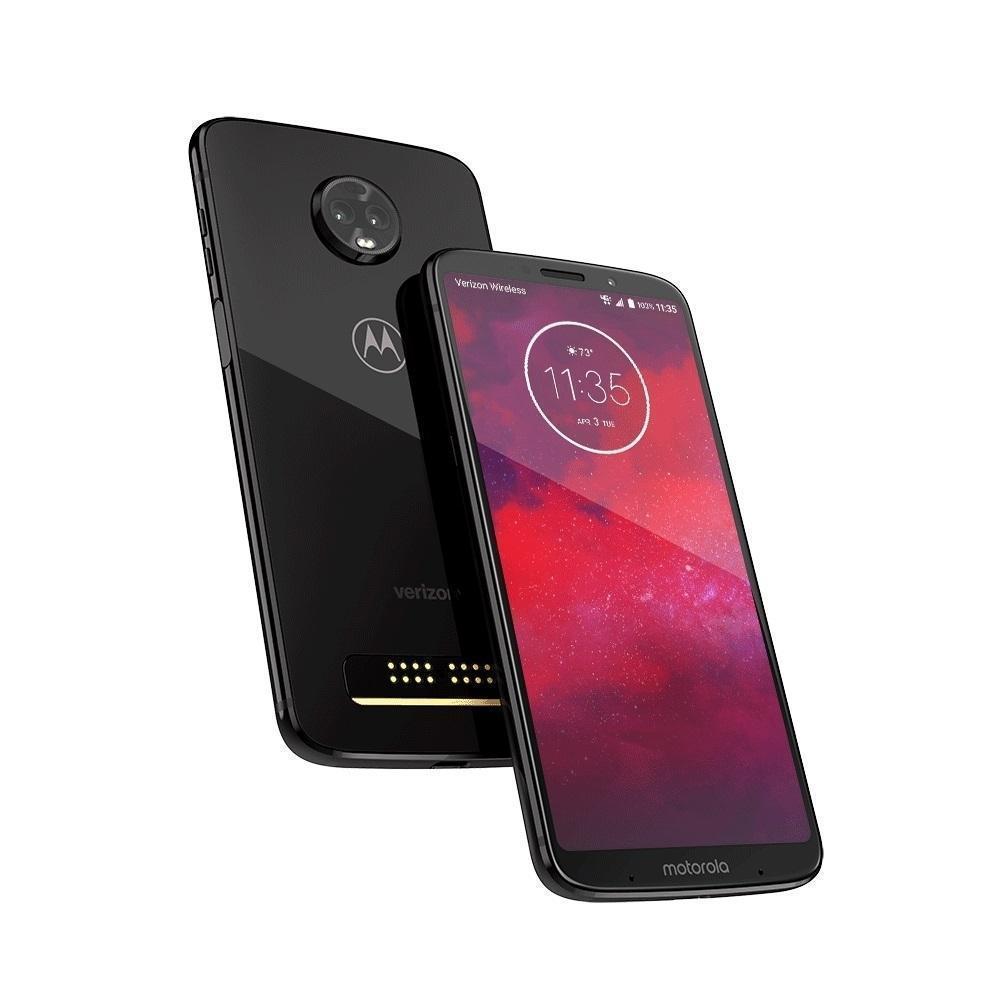 Motorola Moto Z3 64GB - Black - Unlocked Reconditionné - Motorola refurbished available on Backmarket