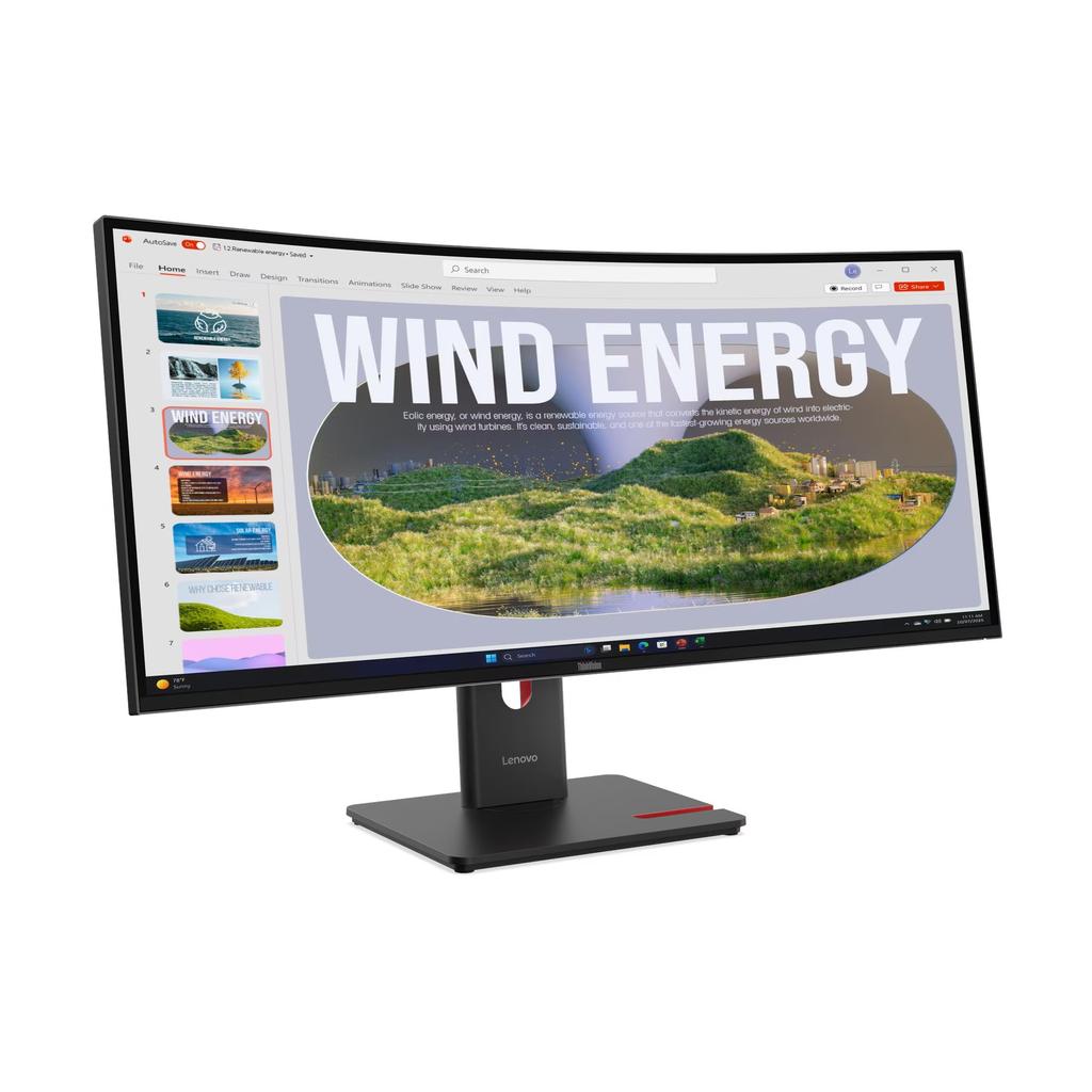 Lenovo 34-inch Monitor 3440 x 1440 LCD (ThinkVision T34D-40) Reconditionné - Lenovo refurbished available on Backmarket