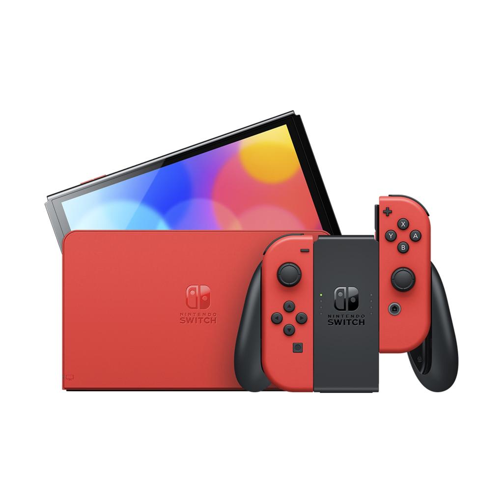 Switch OLED 64GB - Red - Limited edition Mario Reconditionné - Nintendo refurbished available on Backmarket