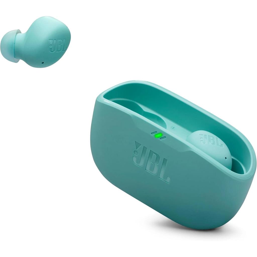 JBL Vibe Buds 2 Earbud Noise-Cancelling Bluetooth Earphones - Blue Refurbished - JBL refurbished available on Backmarket