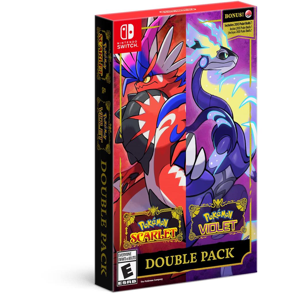 Pokemon Scarlet + Violet Double Pack - Nintendo Switch Reconditionné - Nintendo refurbished available on Backmarket